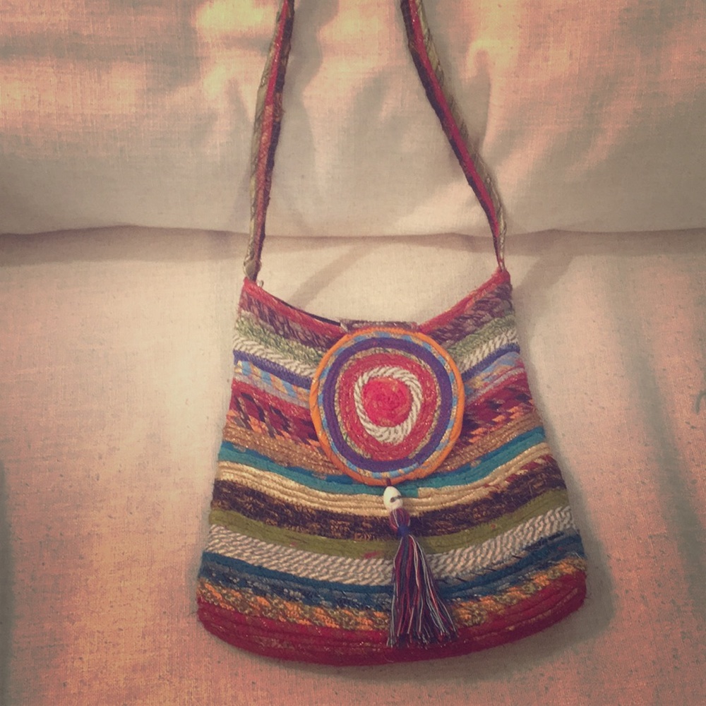 Handmaid purse from India